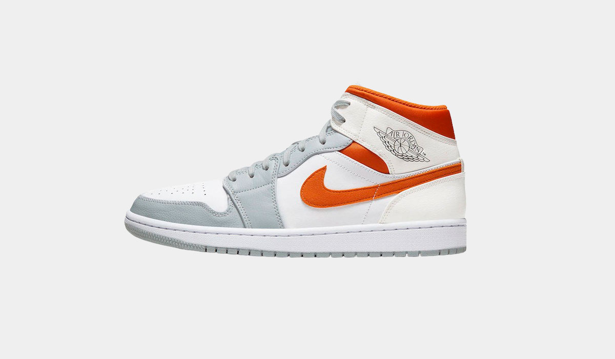 Air Jordan 1 Mid Starfish Pure Platinum Novelship News