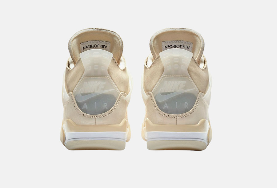 OFF‑WHITE X Air Jordan 4 SP 'Sail' WMNS - Novelship News