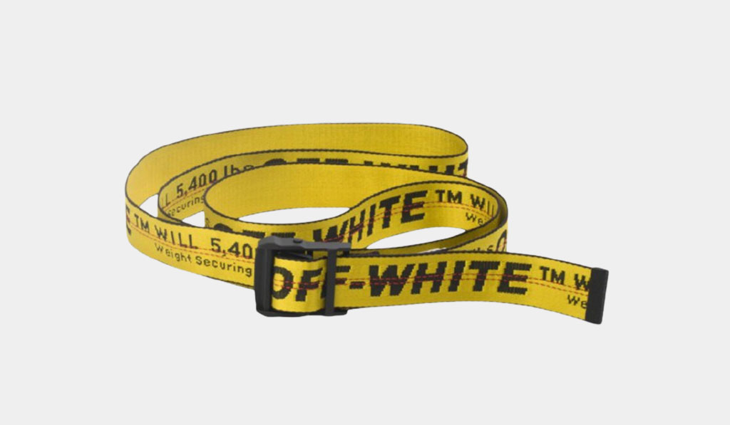 Off-White Industrial Belt (SS19) Yellow/Black