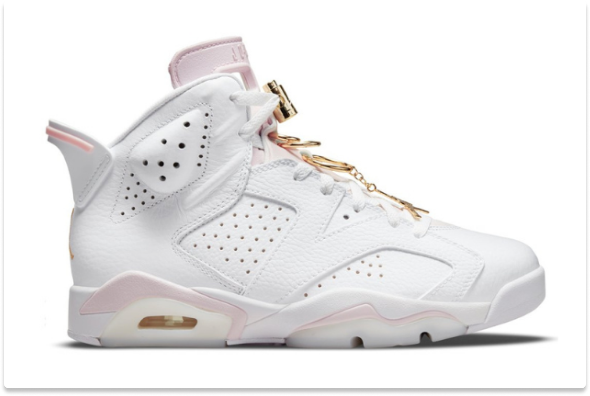AIR JORDAN 6 RETRO 'GOLD HOOPS' (WMNS)