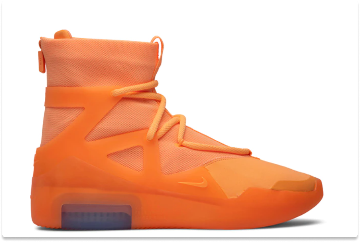 NIKE AIR FEAR OF GOD 1 _ORANGE PULSE_