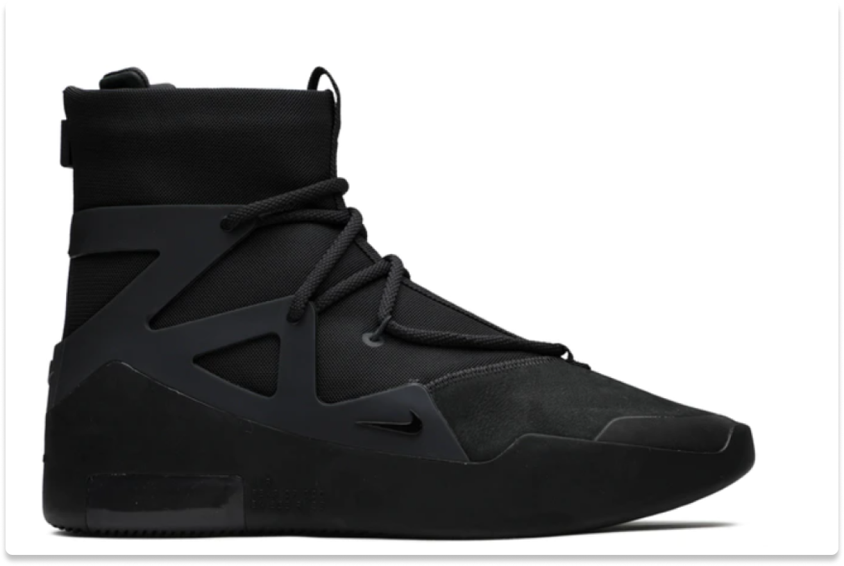 NIKE AIR FEAR OF GOD 1 _TRIPLE BLACK_