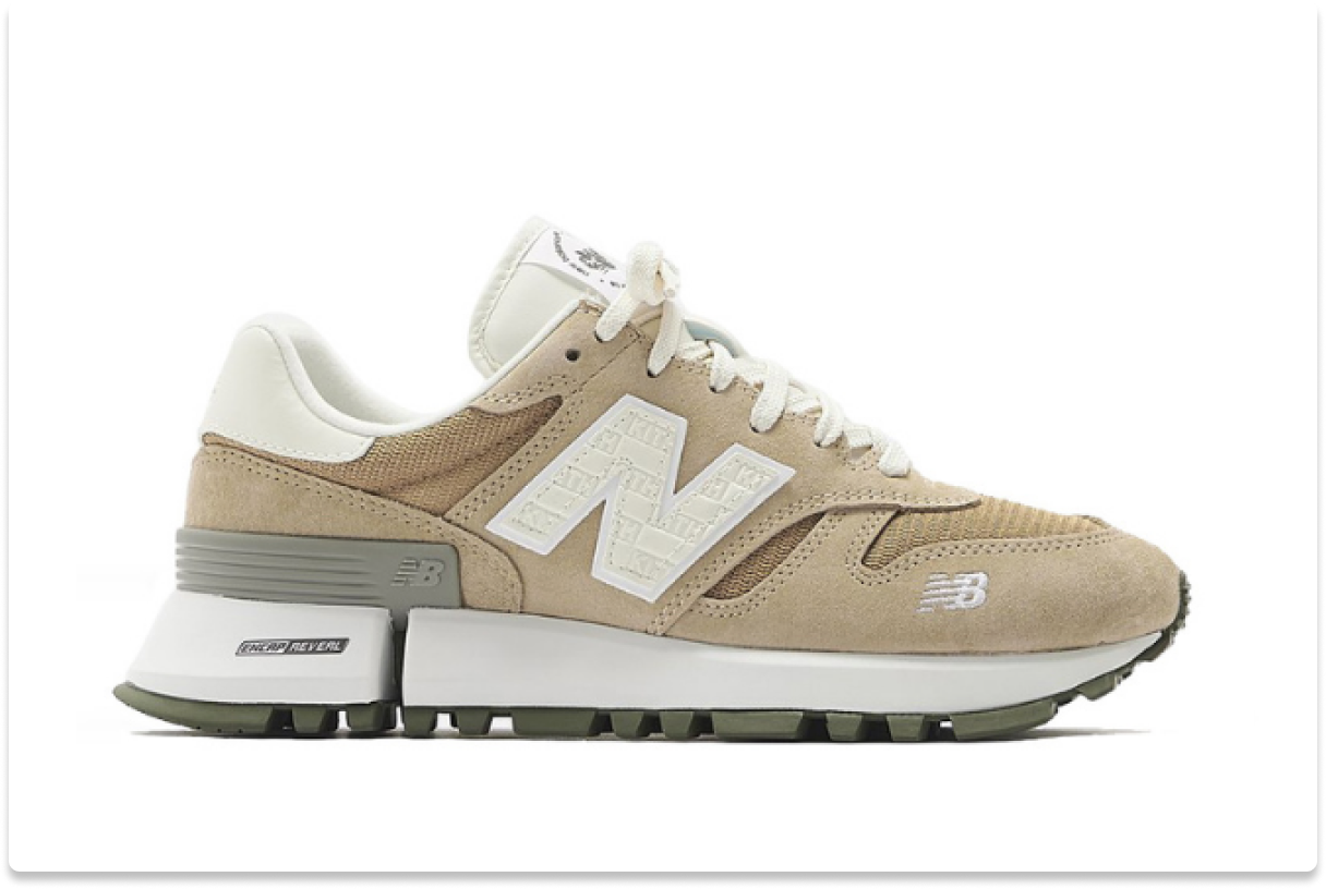 RONNIE FIEG X NEW BALANCE RC 1300 '10TH ANNIVERSARY ‑ WHITE PEPPER'