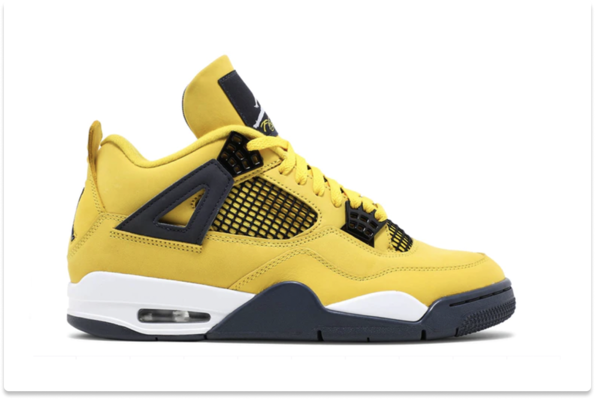 AIR JORDAN 4 RETRO 'LIGHTNING' 2021