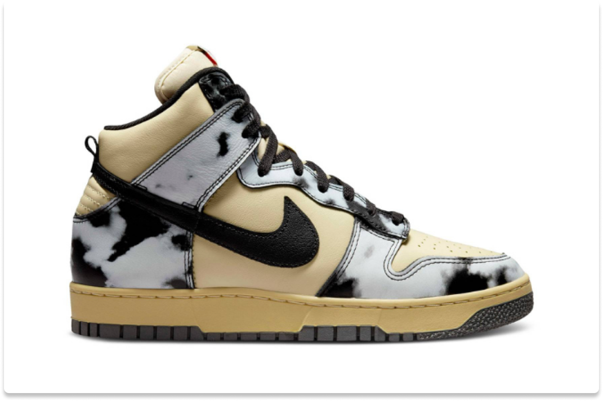 NIKE DUNK HIGH 1985 'BLACK ACID WASH'