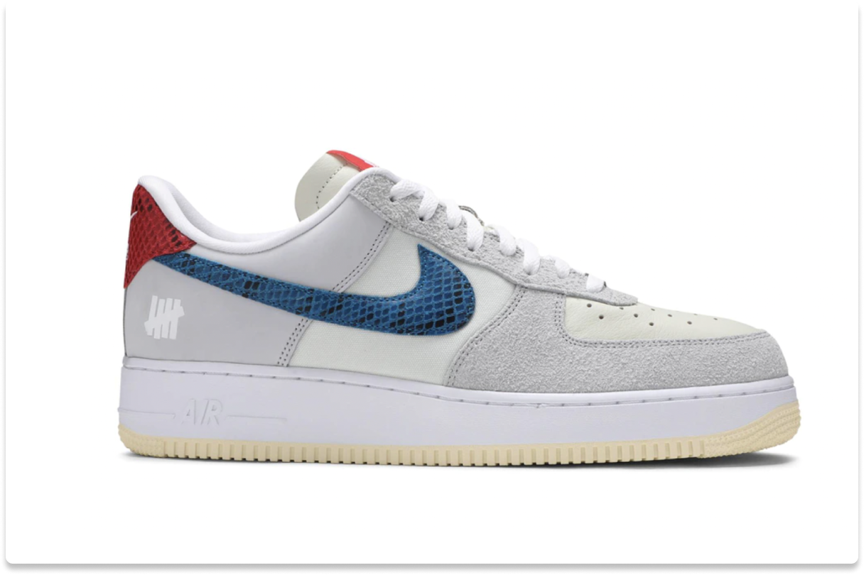 UNDEFEATED X NIKE AIR FORCE 1 LOW '5 ON IT'