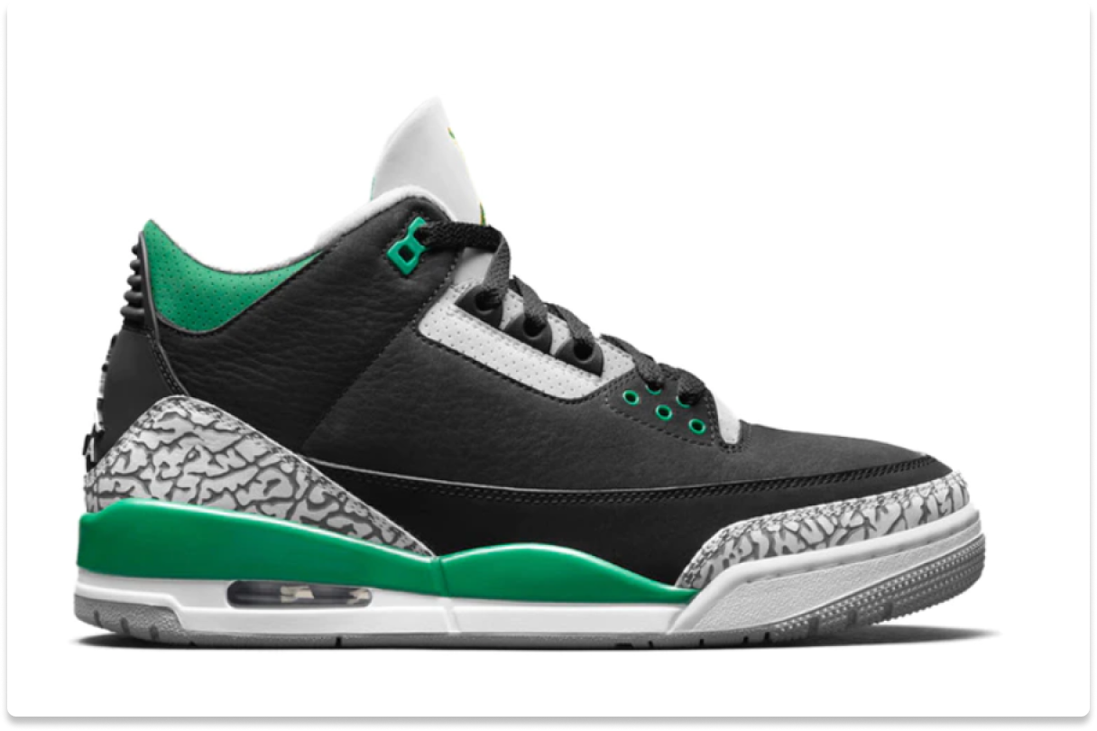 AIR JORDAN 3 RETRO 'PINE GREEN'