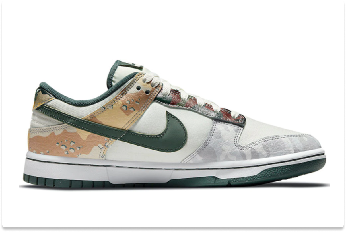 NIKE DUNK LOW SE 'MULTI‑CAMO'