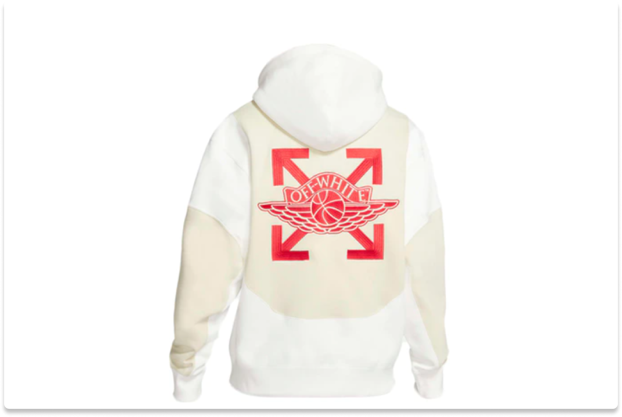 Off white hotsell construction hoodie