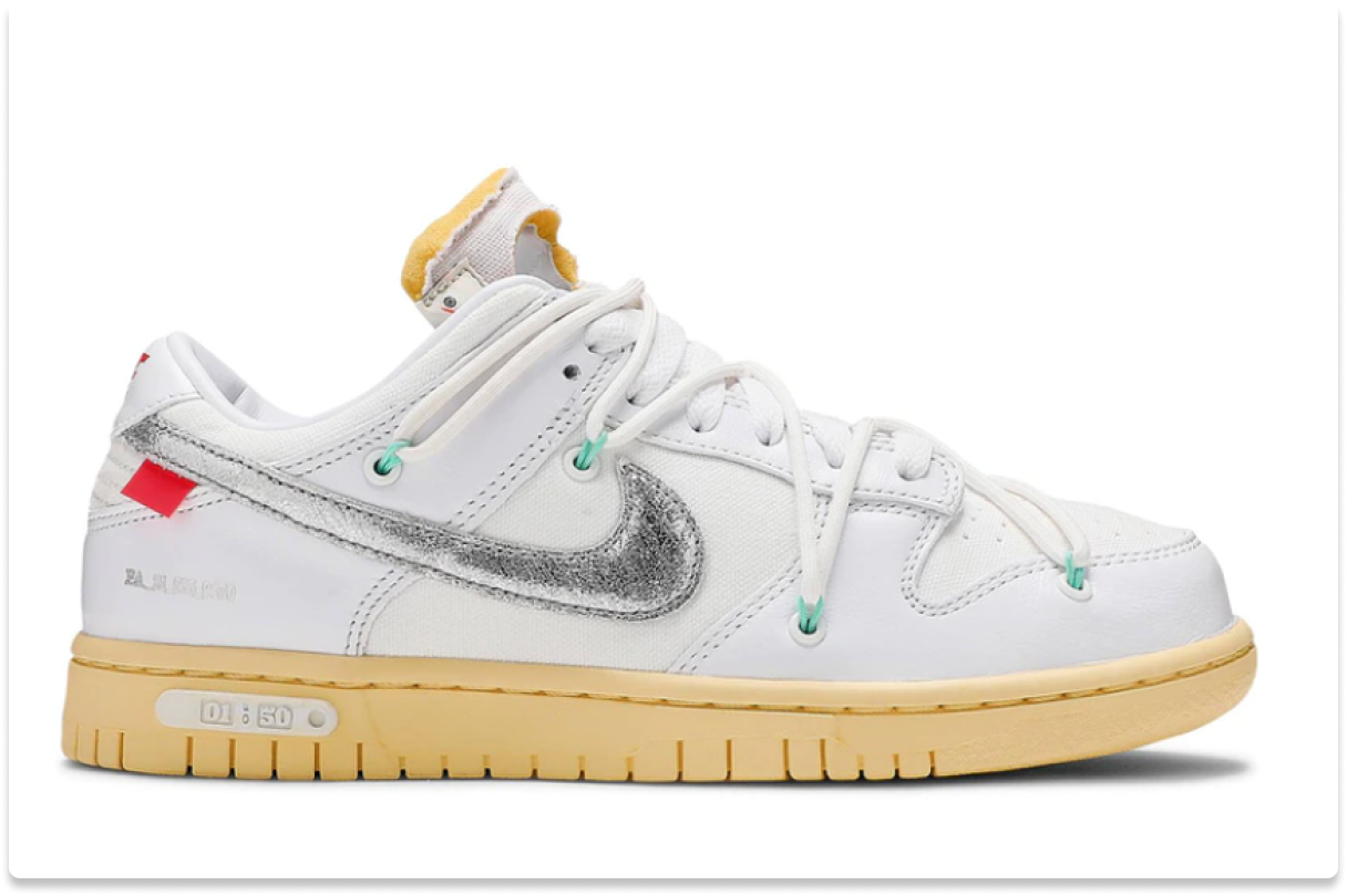 OFF‑WHITE X NIKE DUNK LOW 'DEAR SUMMER ‑ 01 OF 50'