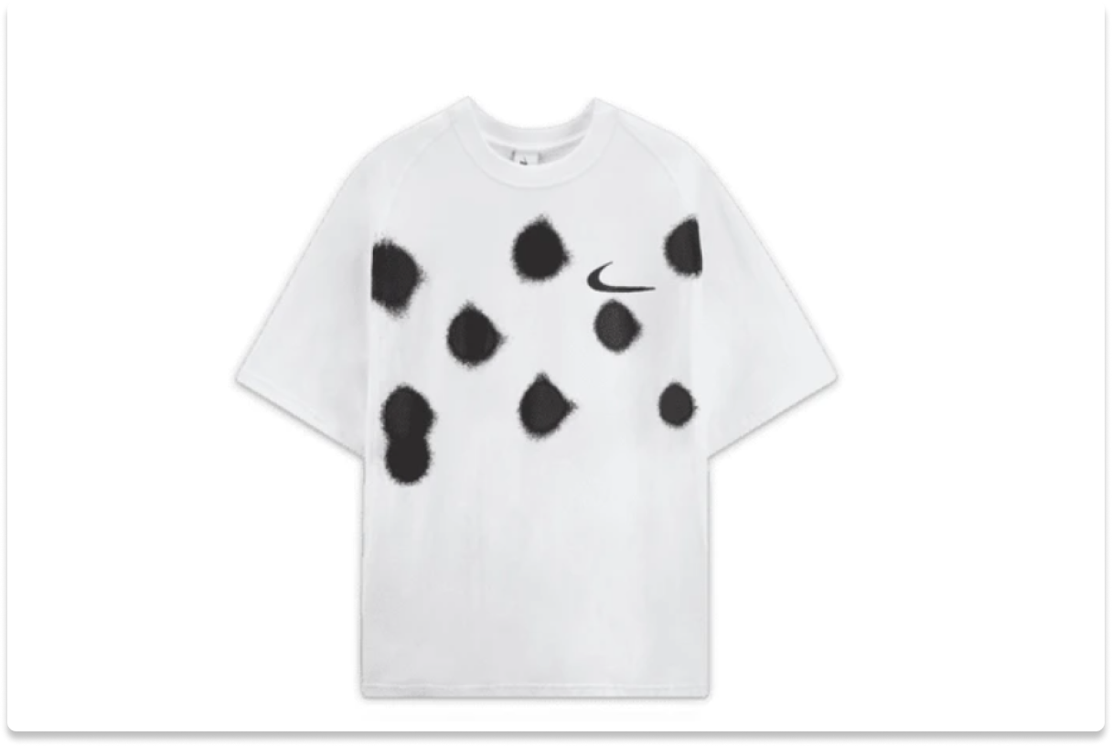 OFF‑WHITE X NIKE SPRAY DOT T‑SHIRT 'WHITE'