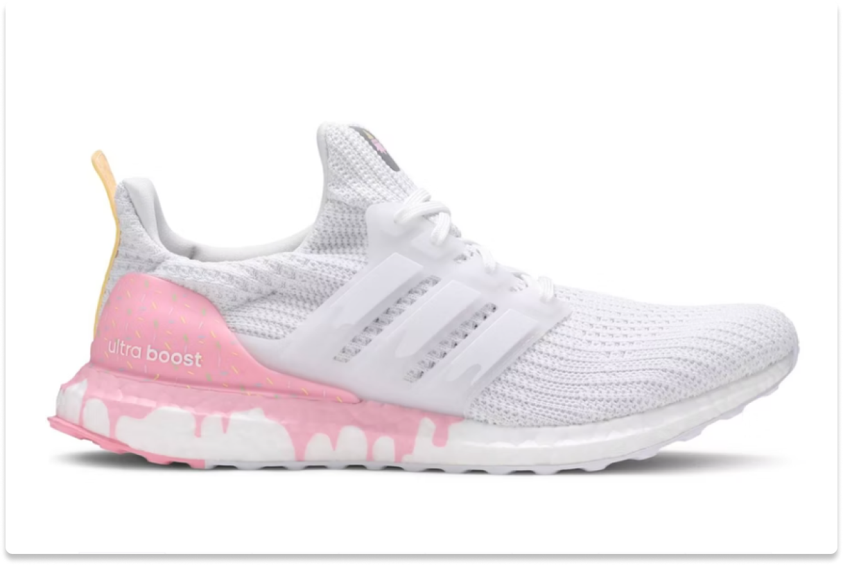 ADIDAS ULTRABOOST DNA 'ICE CREAM PACK ‑ WHITE LIGHT PINK'