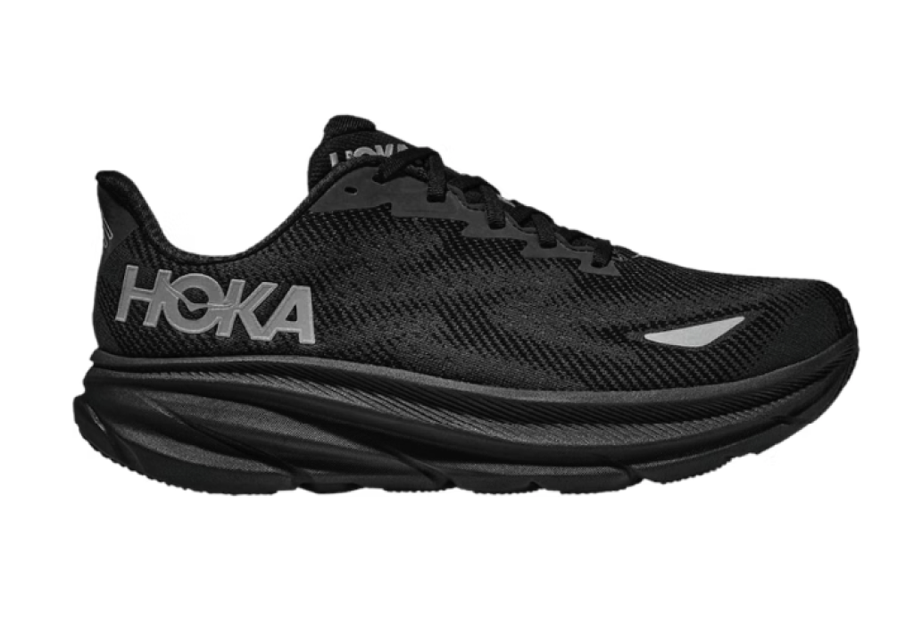 HOKA Clifton 9 Gore‑Tex 'Triple Black'