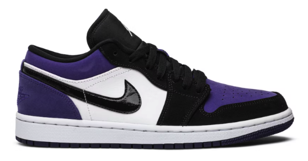 Air Jordan 1 Low 'Court Purple' 2019 553558‑125