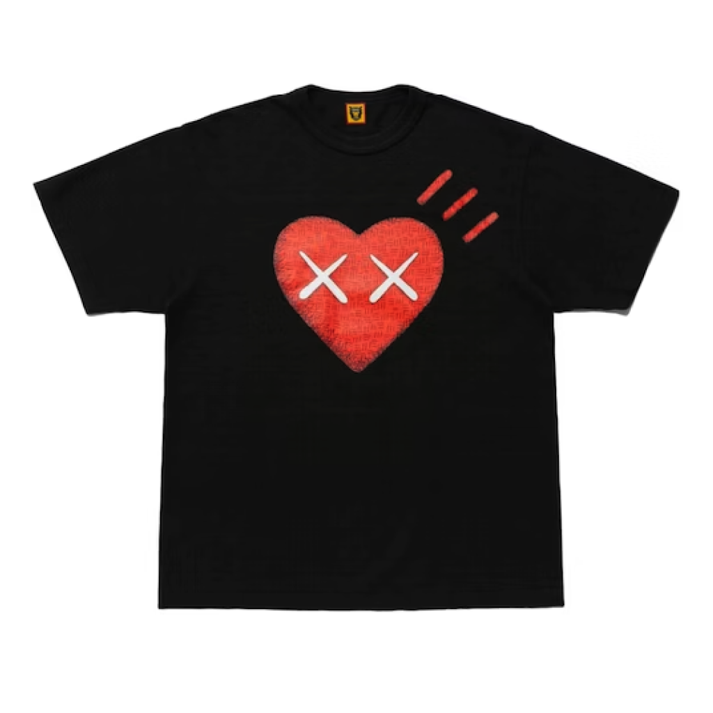 KAWS x Human Made #6 Tee Black