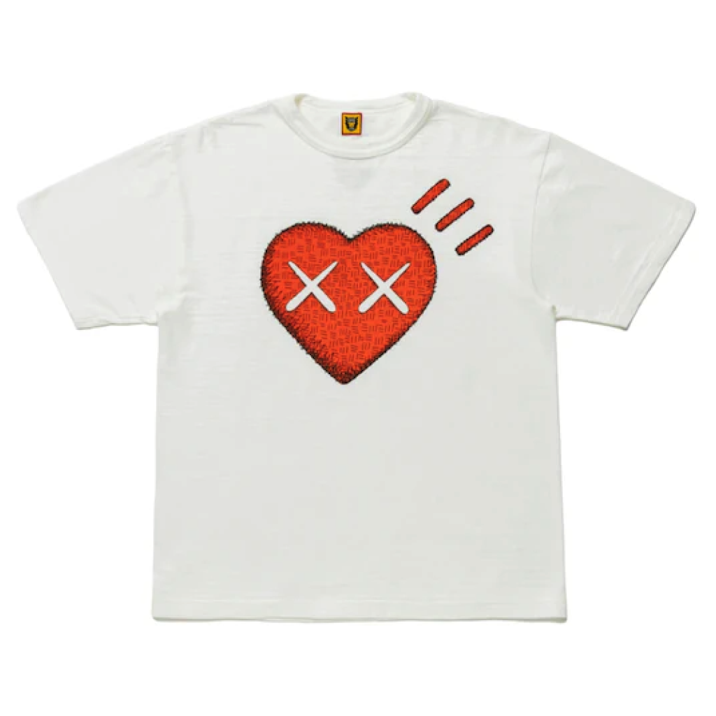 KAWS x Human Made #6 Tee White