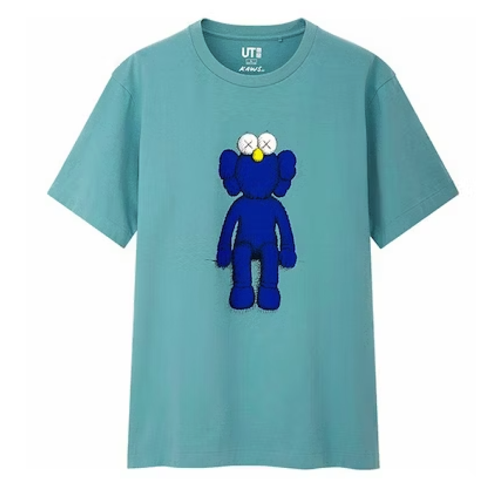 KAWS x Uniqlo Blue BFF Tee (US Sizing) Green