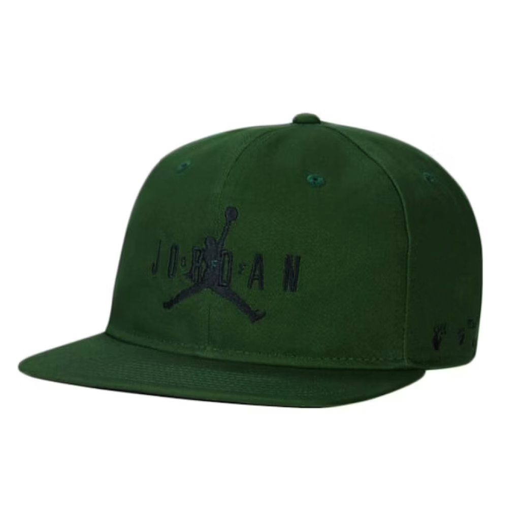 Off‑White x Air Jordan Hat Green