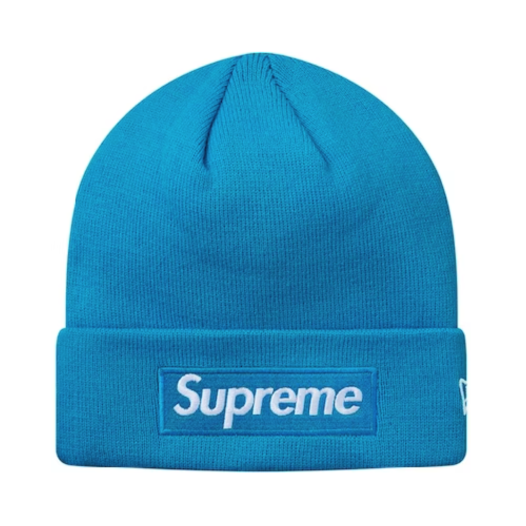 Supreme New Era Box Logo Beanie Bright Royal