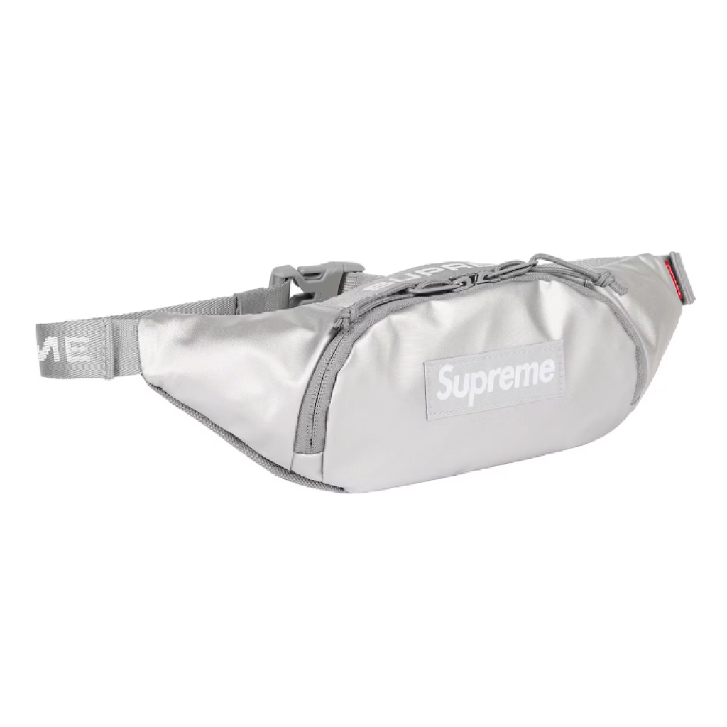 Supreme Small Waist Bag (FW22) 'Silver'