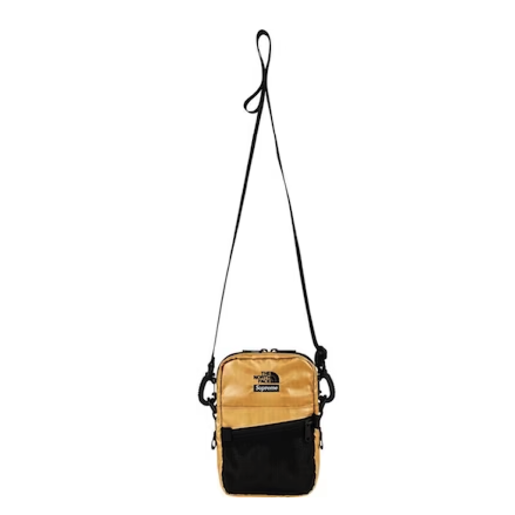 Supreme x The North Face Metallic Shoulder Bag Gold