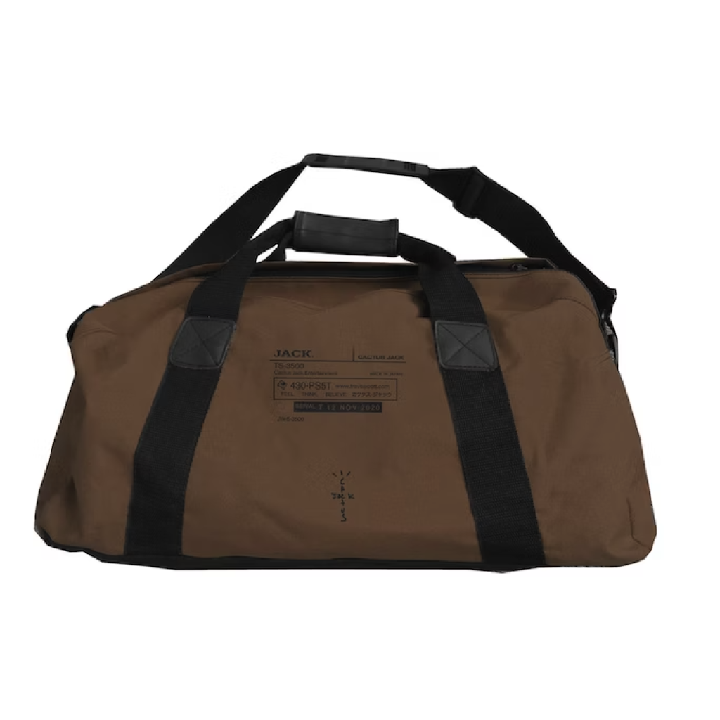 Travis Scott Cactus Jack Travel Duffel Brown