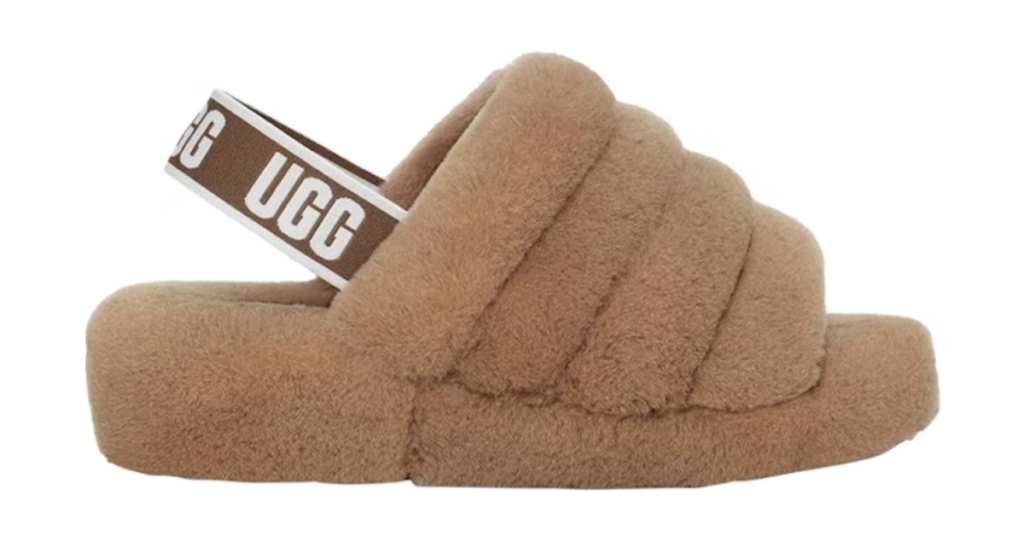 UGG Fluff Yeah Slide 'Street Fashion Chestnut' 1095119‑CHE