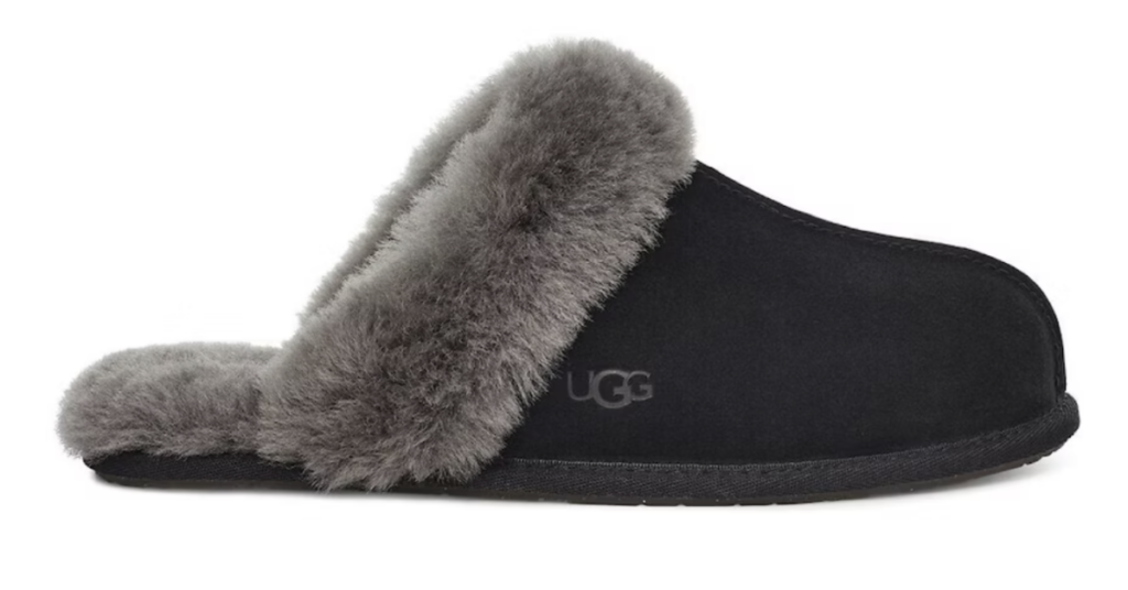 UGG Scuffette II Slipper Black Grey 1106872‑BCGR