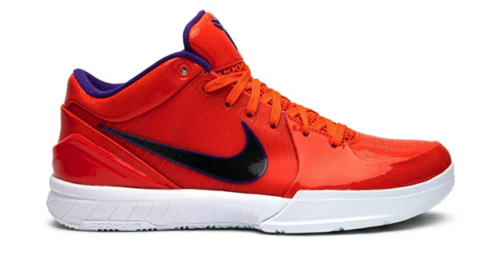 UNDEFEATED x Nike Kobe 4 Protro 'Team Orange' CQ3869‑800