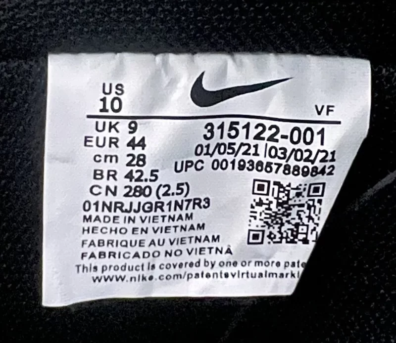 How to spot fake sneakers - Air Force 1 - Novelship News