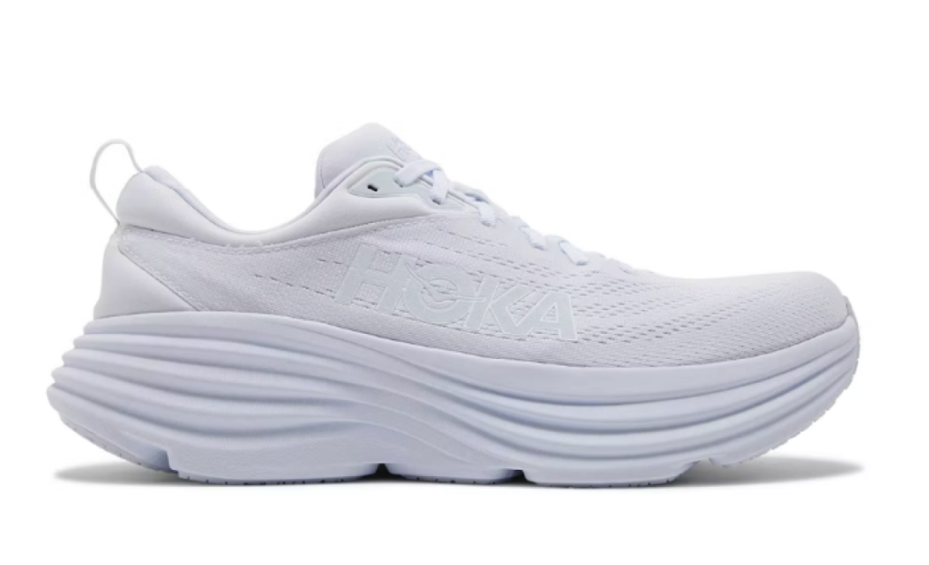 HOKA Bondi 8 'Triple White' 1123202‑WWH