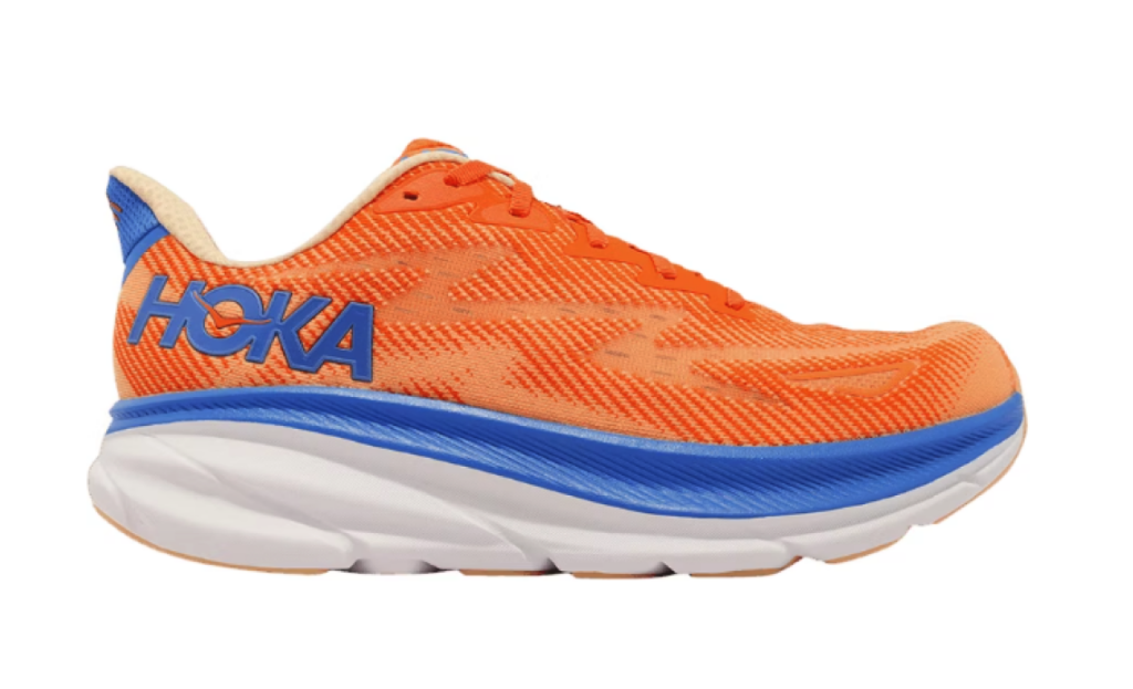 HOKA Clifton 9 2E Wide 'Vibrant Orange Impala' 1132210‑VOIM