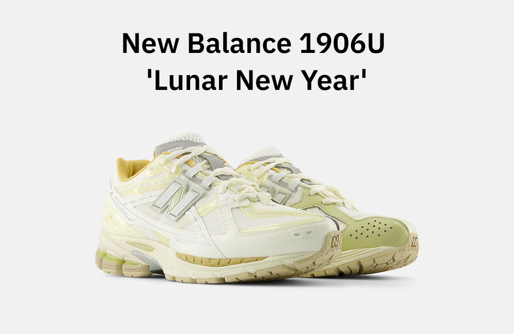 New Balance 1906R 'Lunar New Year' Sea Salt M1906NLY: A Fusion of