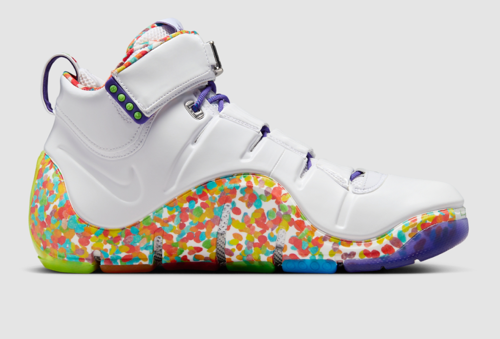 Exploring the Vibrant World of Nike LeBron 4 'Fruity Pebbles' DQ9310 ...