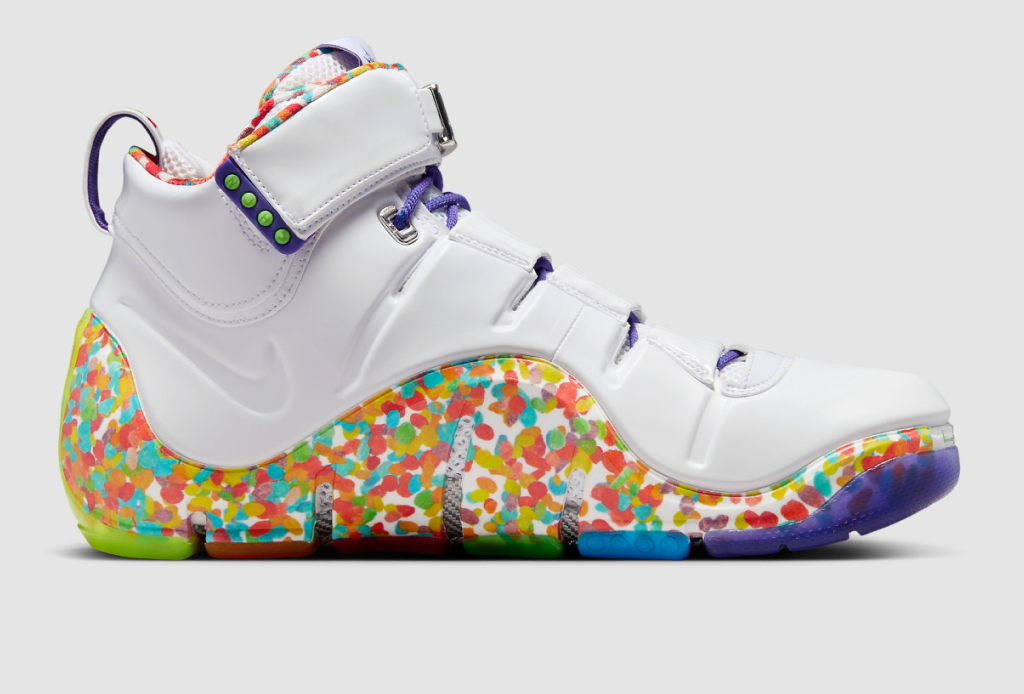 Nike Zoom LeBron 4 2024 'Fruity Pebbles' DQ9310‑100
