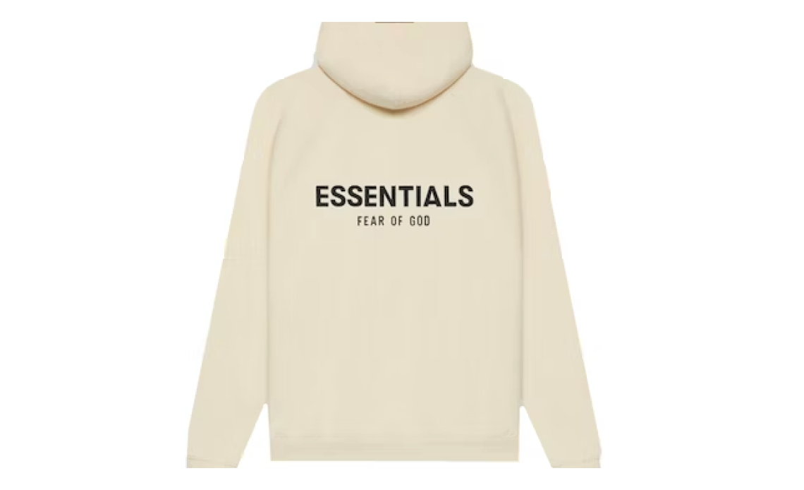 Fear of God ESSENTIALS Pull‑Over Hoodie (SS21) Cream