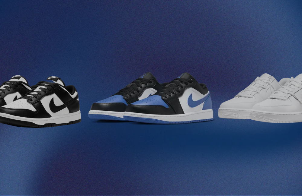 Nike s Iconic Low Cut Sneakers Jordan 1 VS Dunk VS Air Force 1 Novelship News