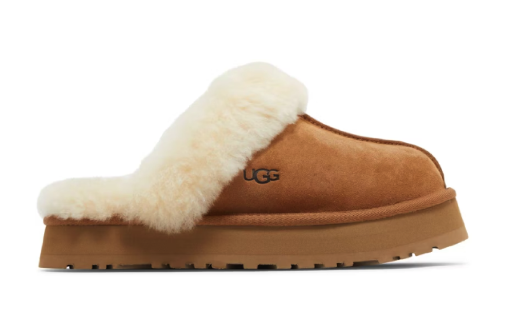 (Women) UGG Disquette Slipper Chestnut 1122550‑CHE
