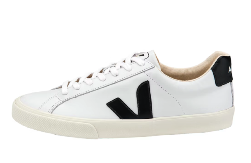 VEJA Esplar Low 'Black White Leather'