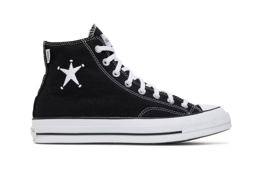 stussy x converse shoe