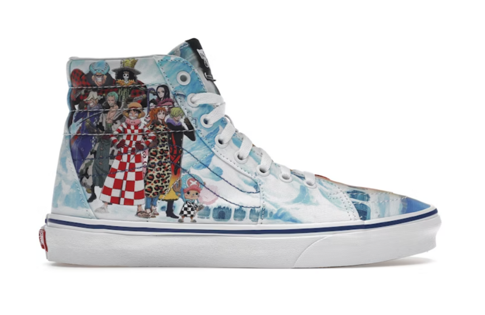 Vans Sk8-Hi sneakers - canvas high-tops with the signature Vans side stripe