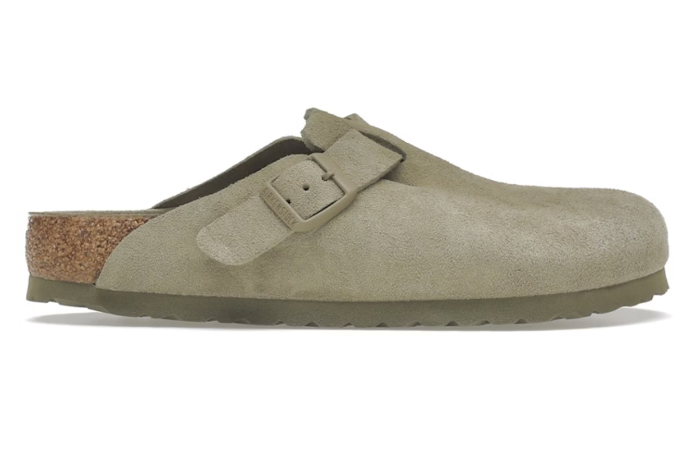 Birkenstock Boston Clog, comfortable slip on clogs with orthopedic footbed