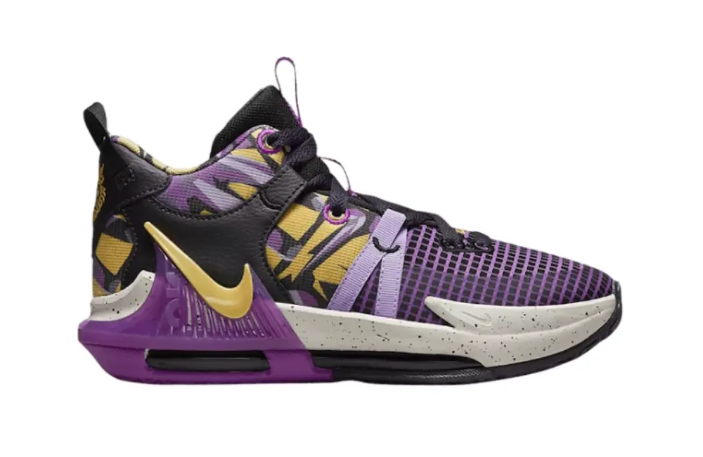 (GS) Nike LeBron Witness 7 SE 'Lakers Graffiti'