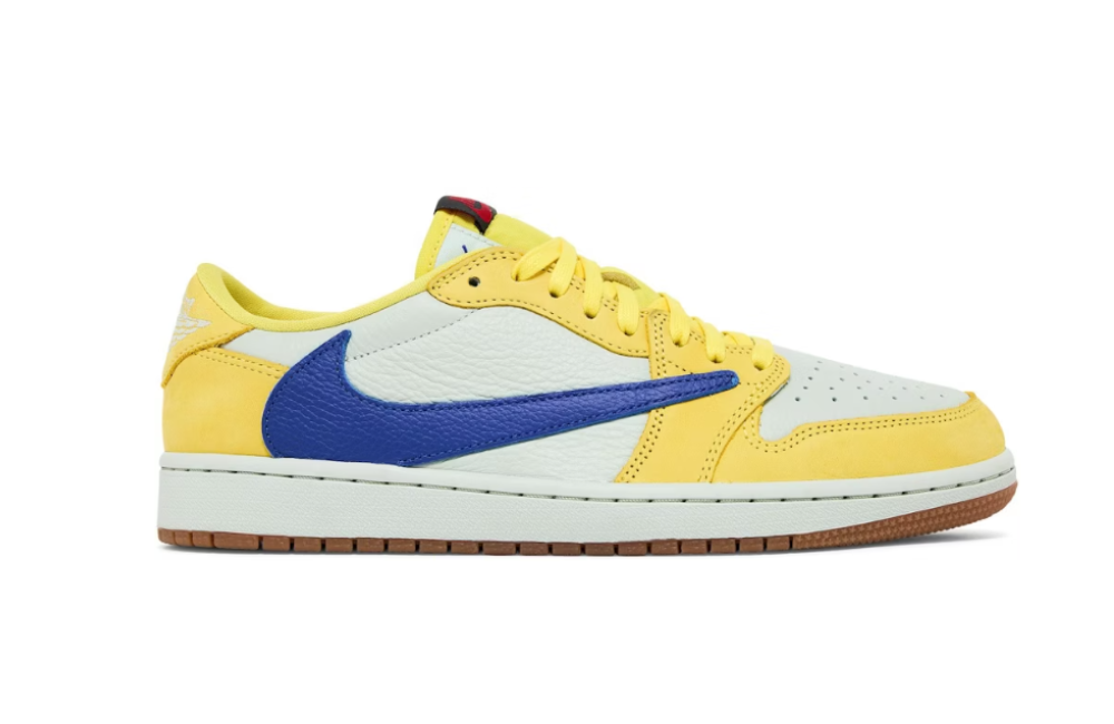 (Women) Travis Scott x Air Jordan 1 Retro Low OG SP 'Canary'