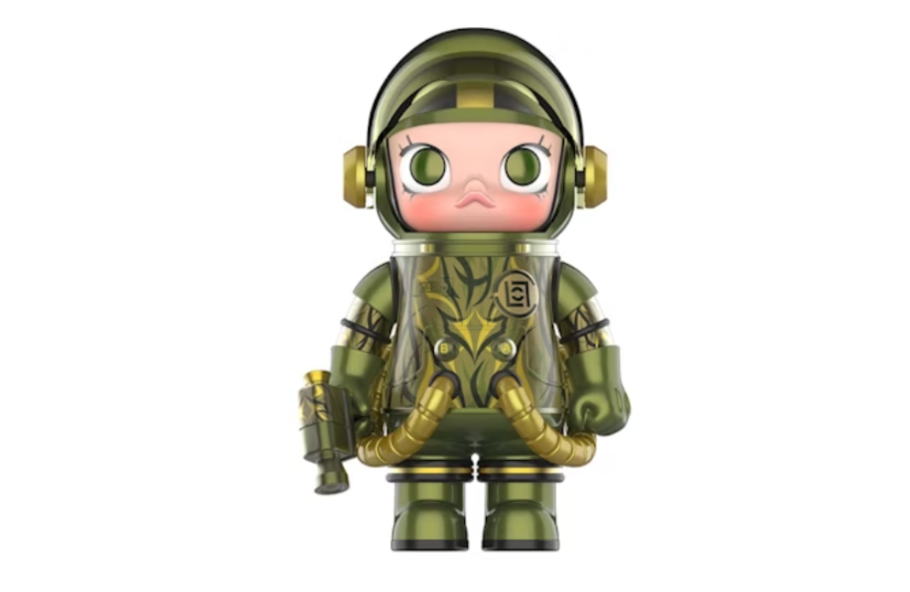 CLOT x Pop Mart Mega Space Molly CLOT-Olive Alienegra 100%