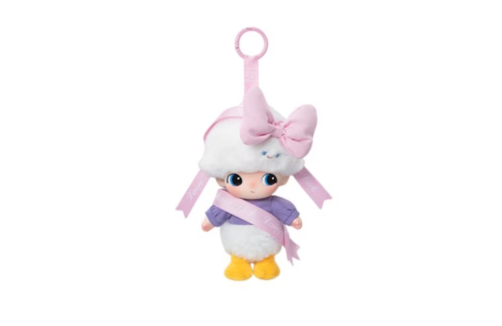 Disney x Pop Mart DIMOO World Series Daisy's Gift Vinyl Plush Keychain
