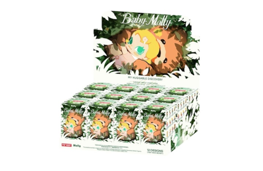 Pop Mart Baby Molly My Huggable Discovery Series Figures Sealed Case (12 Blind Box)