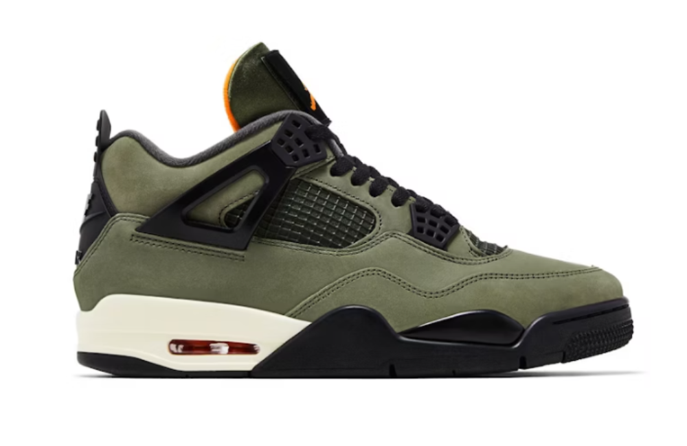 Undefeated x Air Jordan 4 Retro 2025 'Green'