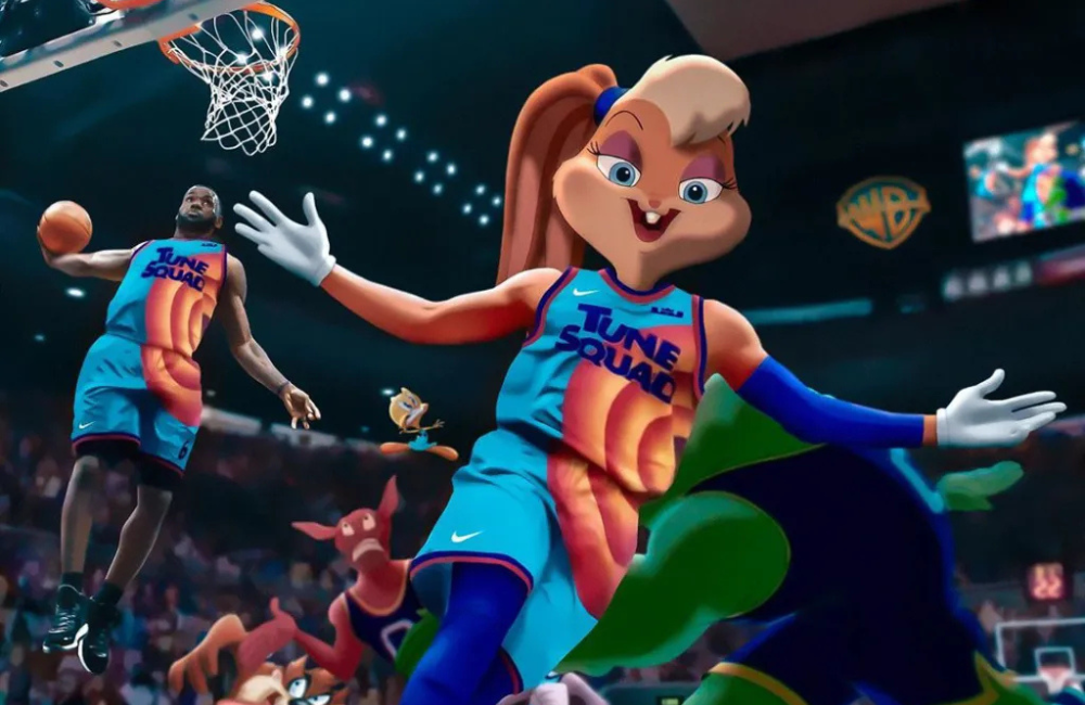Lebron James in Tune Squad Space Jam A New Legacy
