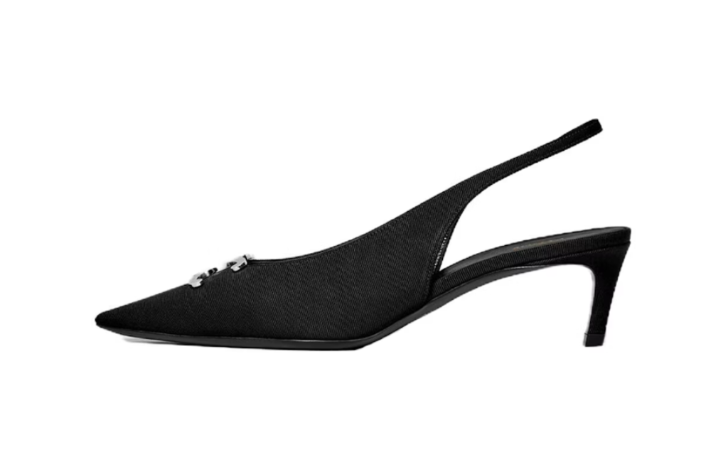 (Women) CELINE Alma Triomphe Slingback 'Black'